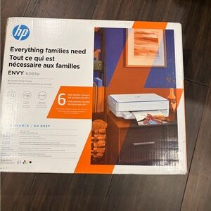 BRAND NEW HP Envy 6065e All-in-One Printer - White